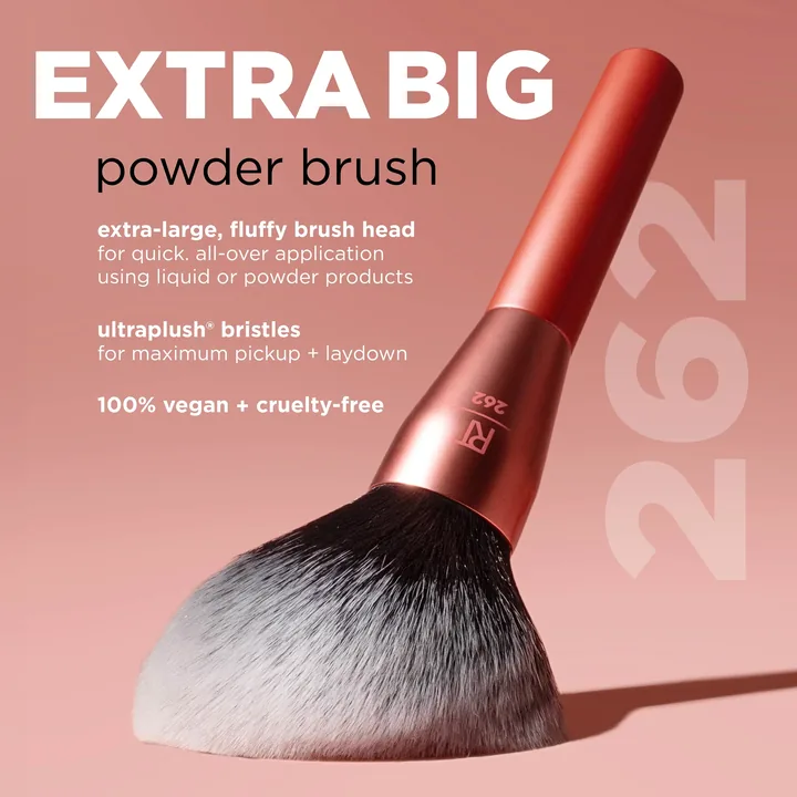 Real Techniques Extra Big Powder Brush, фото 4