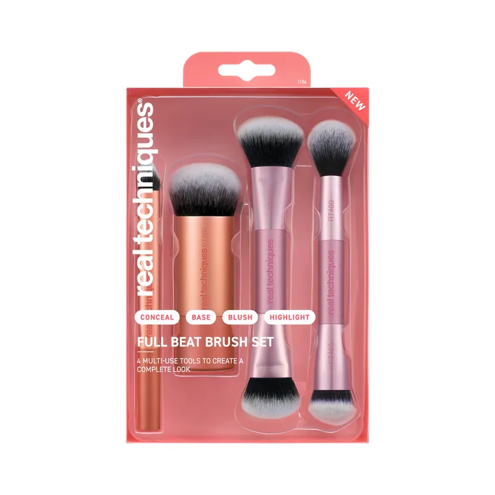Real Techniques Full Beat Brush Set, фото 1