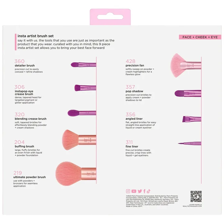 Real Techniques Insta Artist Brush Set, фото 6
