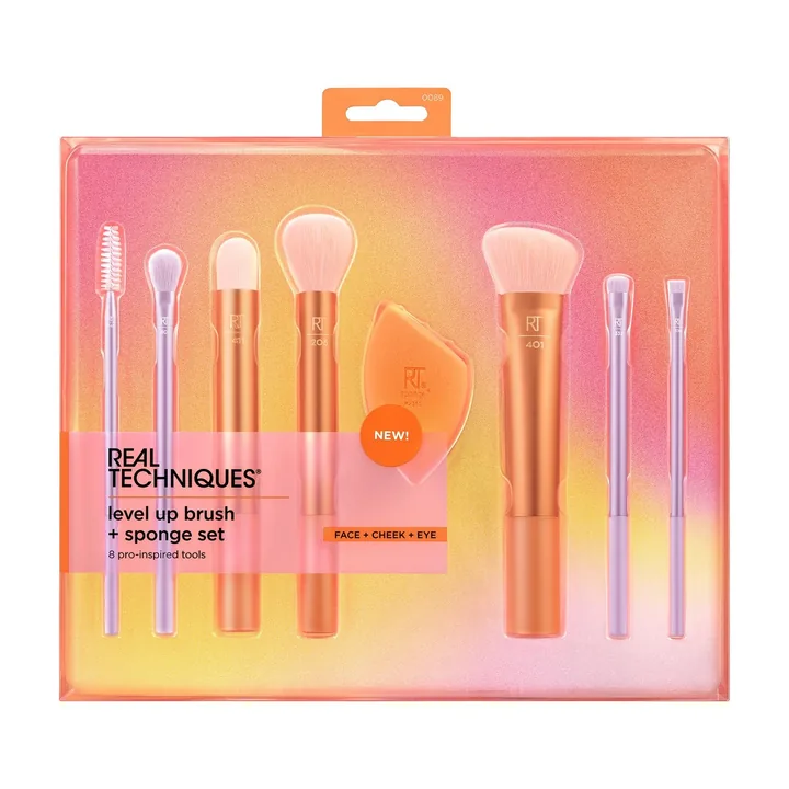 Real Techniques Level Up Brush + Sponge Set, фото 1