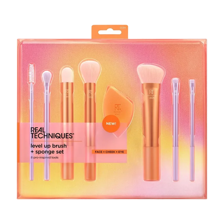 Real Techniques Level Up Brush + Sponge Set, фото 2