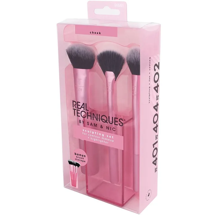 Real Techniques Sculpting and Contour Makeup Brush Set, фото 3