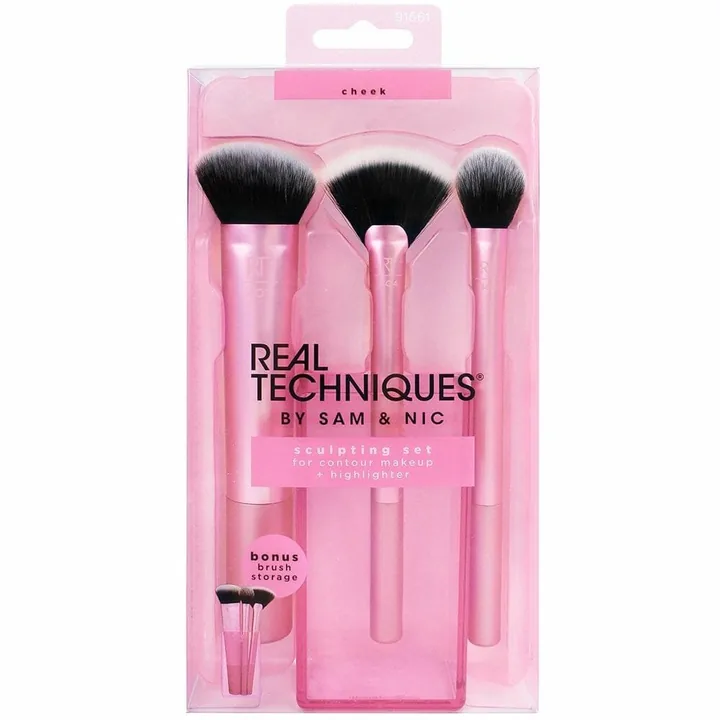 Real Techniques Sculpting and Contour Makeup Brush Set, фото 1