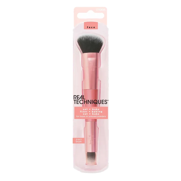 Real Technoiques Set And Bake Dual Ended Makeup Brush, фото 2