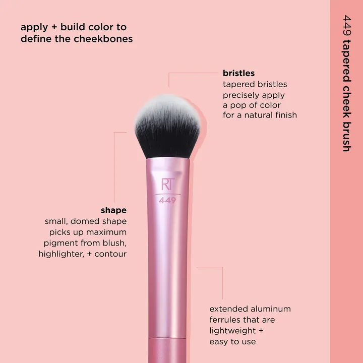 Real Techniques Tapered Cheek Makeup Brush, фото 4